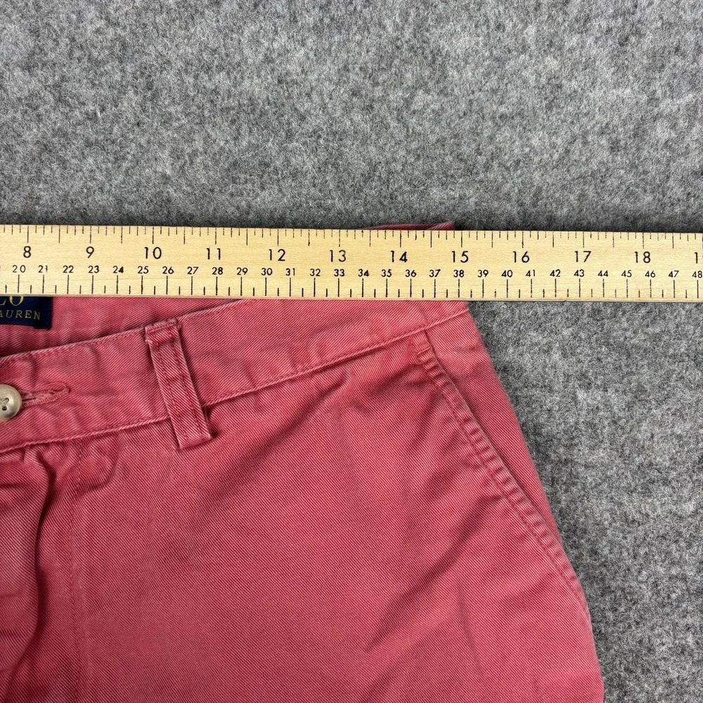Polo Ralph Lauren Chino Shorts Men's 34 (Fits 30) Salmon Preppy Y2K Classic Pink